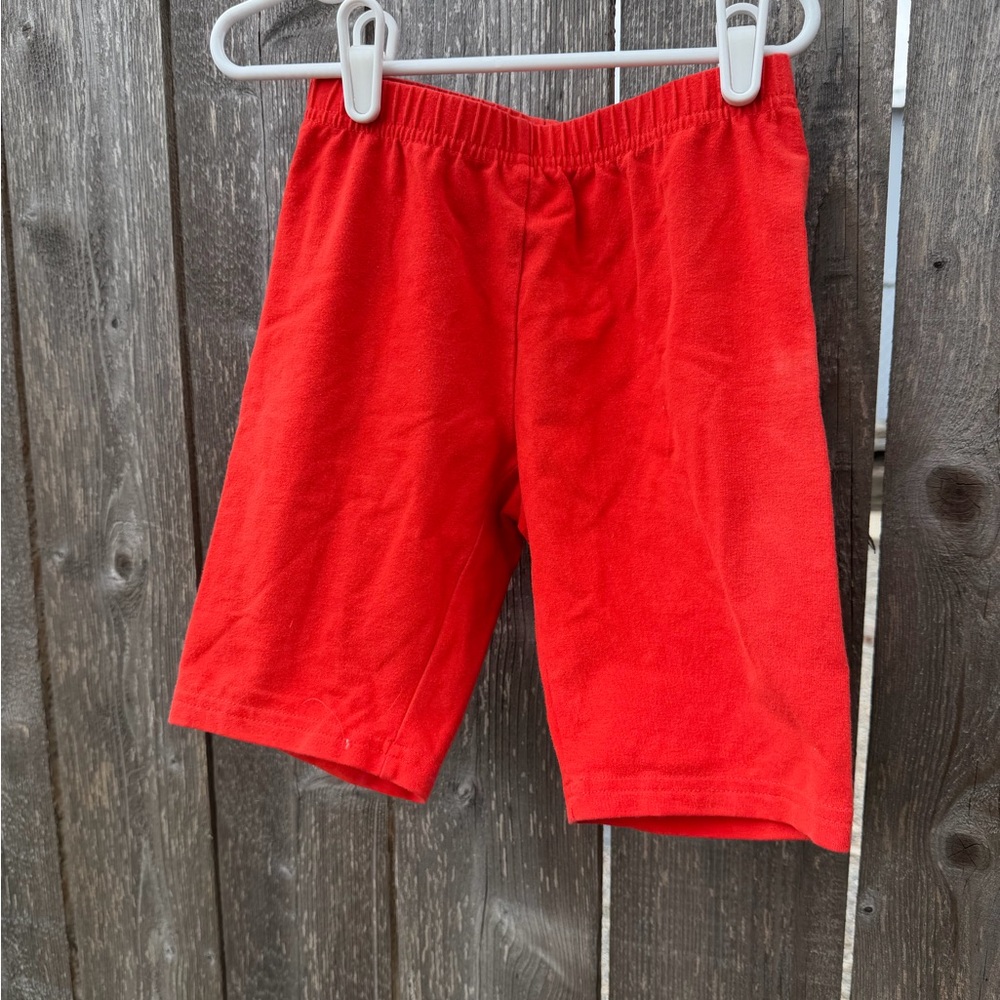 Girls 8 Hanna Andersson Cotton Lycra Bike Shorts